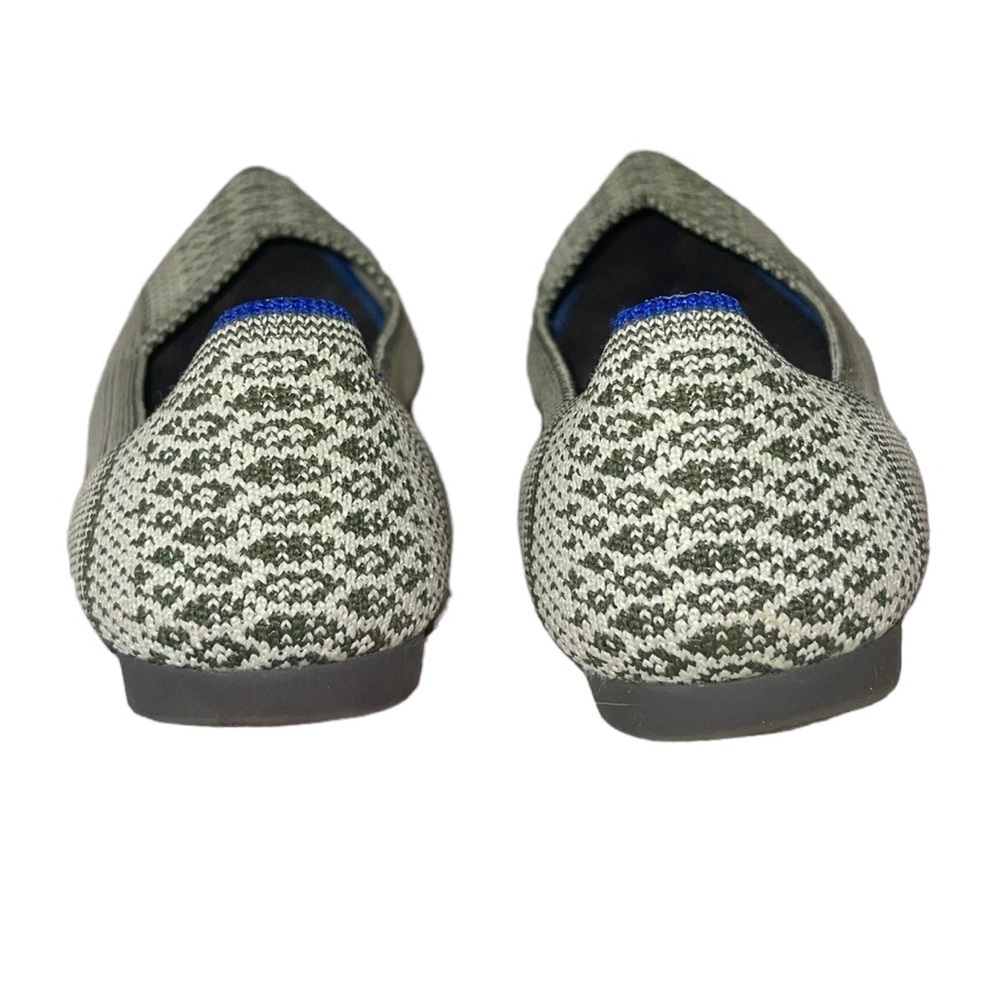 Rothy's Pistachio Python pointed toe flats. RARE- retired. Size W6 GUC - Picture 8 of 14